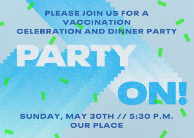 Party On - Party Invitation by Paperless Post