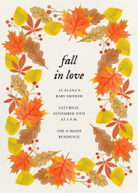 Falling For Fall - Baby Shower Invitation by Paperless Post