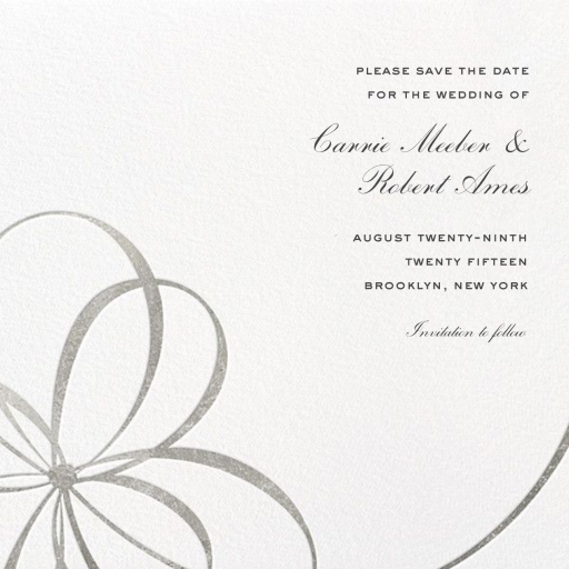 Belle Boulevard (Save the Date) - Save the Date by kate spade new york