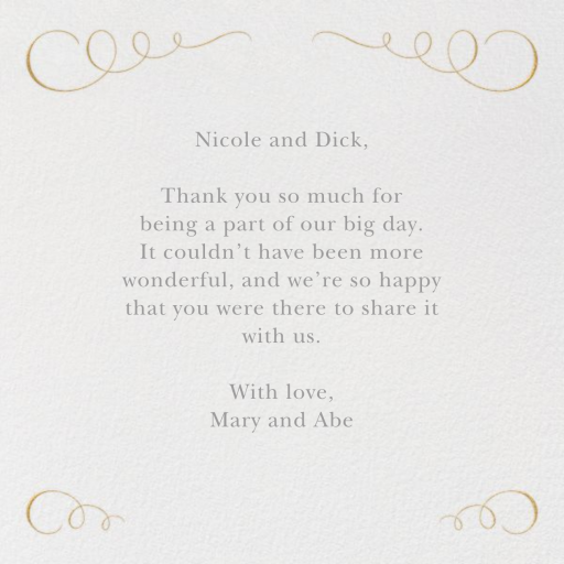 Script - Thank You So Much by Paperless Post - Back