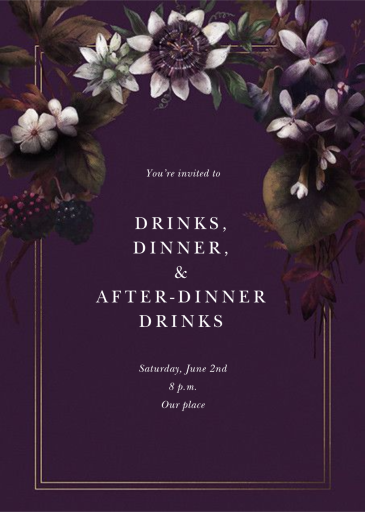 Brusnice - Garden Party Invitation by Paperless Post