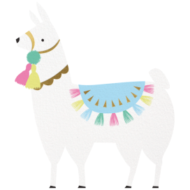 Alpaca Present by Meri Meri