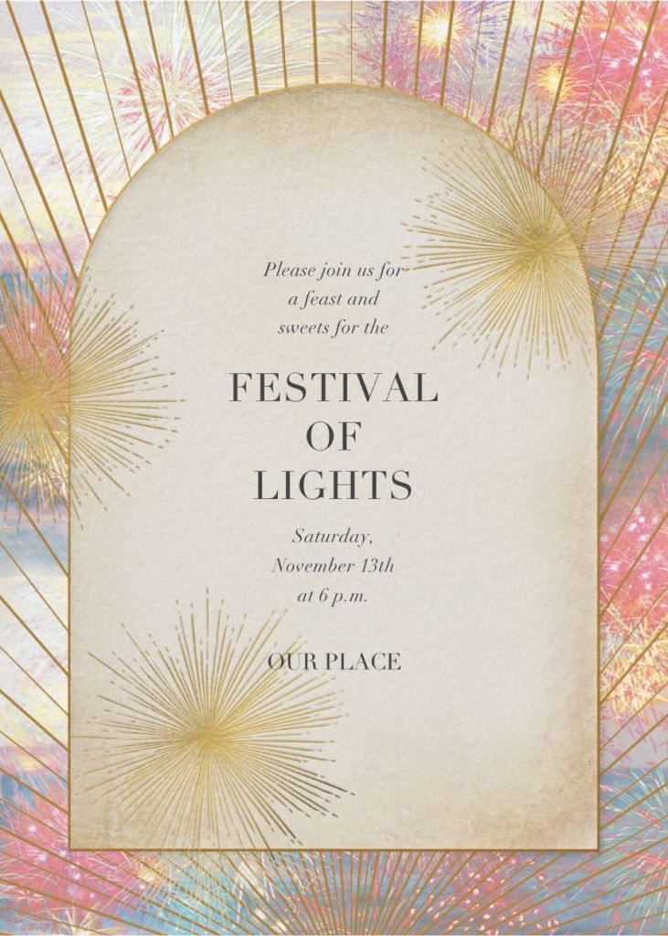 Firework Dream Invitation