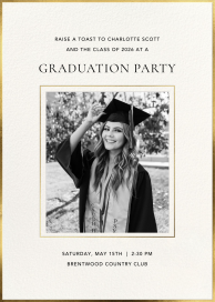 Next Chapter - Graduation Party Invitation by Sugar Paper
