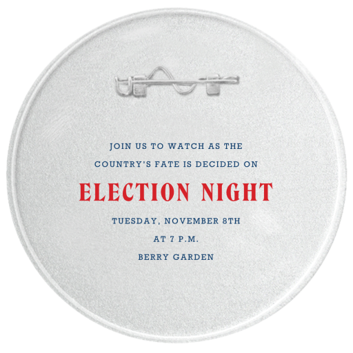 Vote for my Party - Election Invitation by Paperless Post - Back