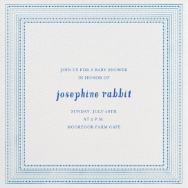 Ribbons for Baby - Baby Shower Invitation by Mr. Boddington's Studio