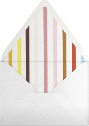 Ice Cream Cone - Paperless Post Envelope