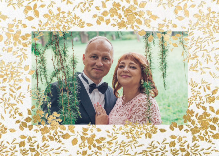 Richmond Park (Photo Save the Date) by Oscar de la Renta