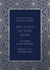 Deco Border - Corporate Reception Invitation by Paperless Post