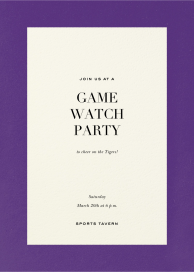 A La Mode - Sports Invitation by Paperless Post