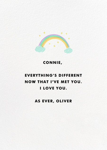 Are You For Real - Valentine's Day Card by Hello!Lucky - Back