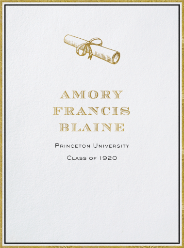 Pall Mall - Graduation Announcement by Paperless Post