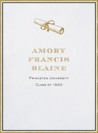 Pall Mall - Graduation Announcement by Paperless Post