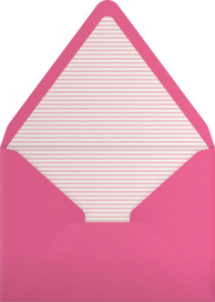 Border of Hearts - Sugar Paper Envelope