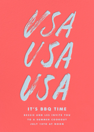 USA - Invitation by Paperless Post