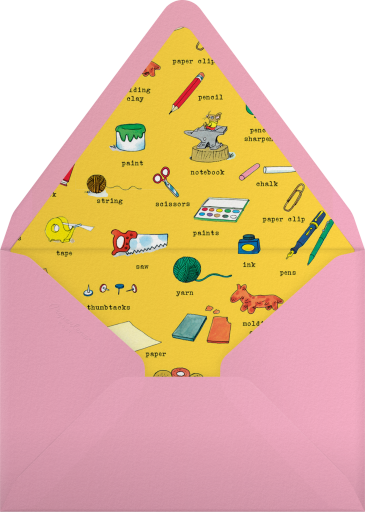 Craft and Yap - Richard Scarry Envelope