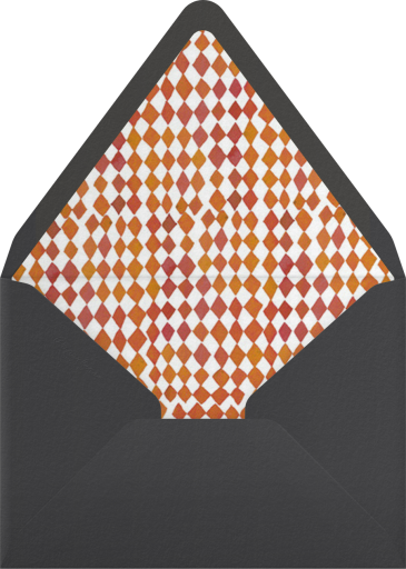 Birthday Crest - Happy Menocal Envelope