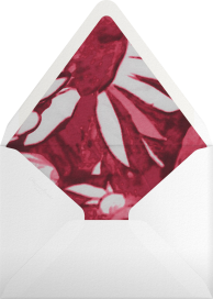 Watercolor Floral - Oscar de la Renta Envelope