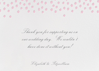 Ikat Dot (thank you) - Stationery by Oscar de la Renta