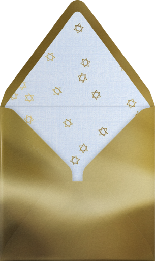 Mitzvah Type - Paperless Post Envelope
