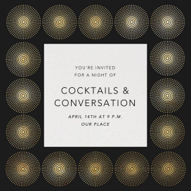 Santorini Too - Party Invitation by Jonathan Adler