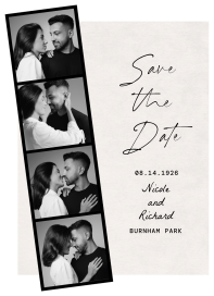 Film Strip - Save the Date by Paperless Post