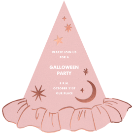 Witch Hat - Halloween Invitation by Meri Meri