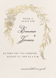 Blooming Arch - Wedding Invitation by Paperless Post