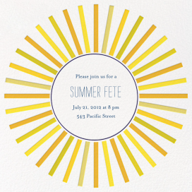 Sweden in the Summer - Summer Party Invitation by Mr. Boddington's Studio