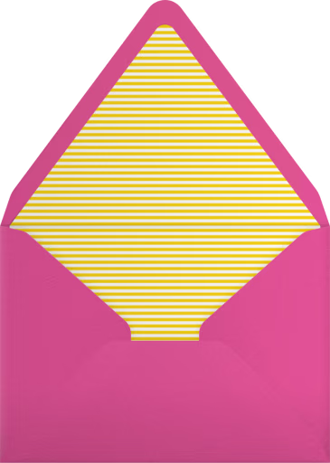 Splashy Chair - Paperless Post Envelope