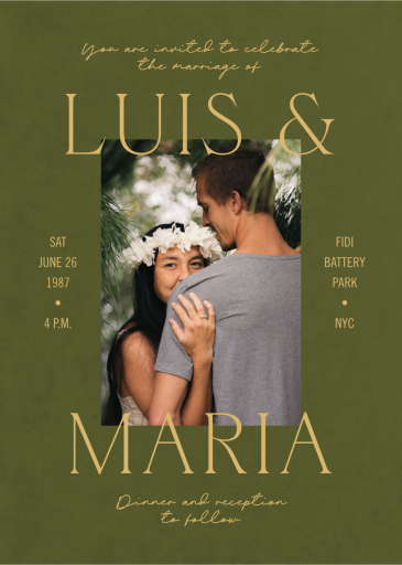 Simply Us - Wedding Invitation by Paperless Post