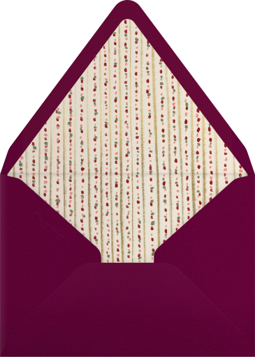 Fine Dinner - Maisy Summer Envelope