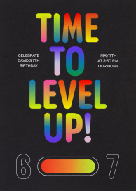 «Leveling Up», de Paperless Post
