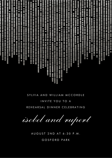 Josephine Baker - Rehearsal Dinner Invitation by Paperless Post