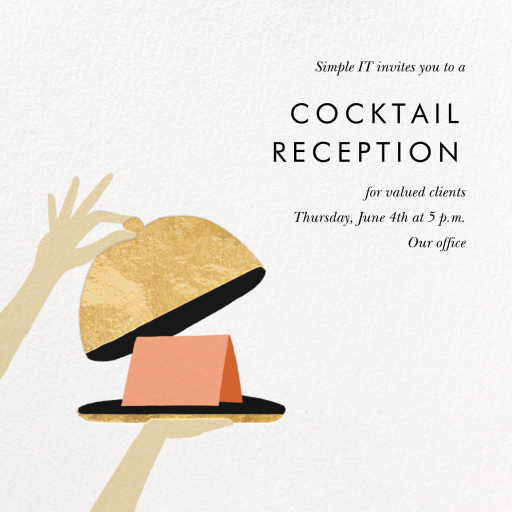 Cloche - Cocktail Party Invitation by Rifle Paper Co.