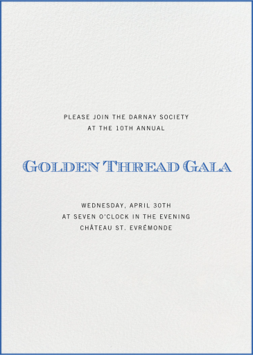 Edge Stain Ivory - Corporate Reception Invitation by Paperless Post