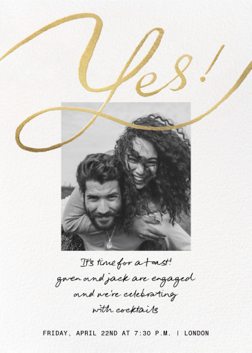 A Million Times Photo - Bridal Shower Invitation by Paperless Post