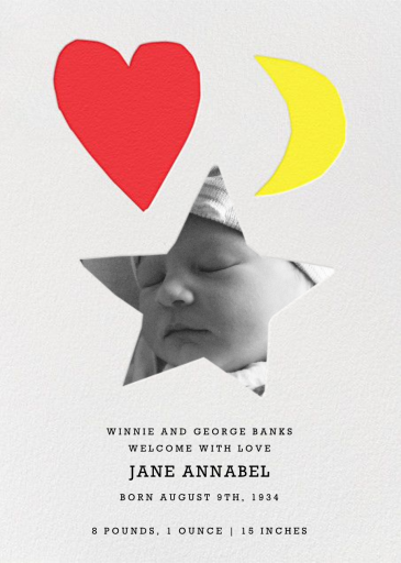 Our Little Star - Birth Announcement by Linda and Harriett