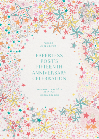 Stars on Stars - Invitation by Liberty