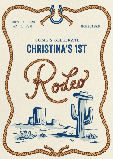 Western Rope by Paperless Post