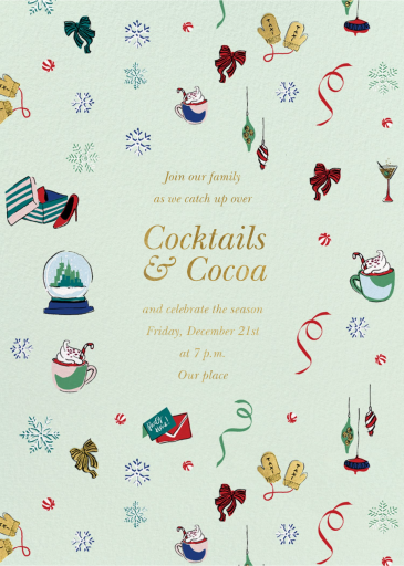 Winter Things - Holiday Party Invitation by kate spade new york