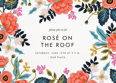 Birch Monarch (Frame) - Party Invitation by Rifle Paper Co.