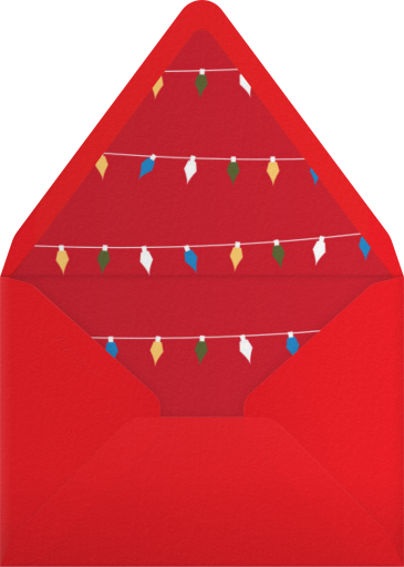 All Lit Up - Paperless Post Envelope