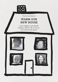 Family Home - Housewarming Invitation by Linda and Harriett