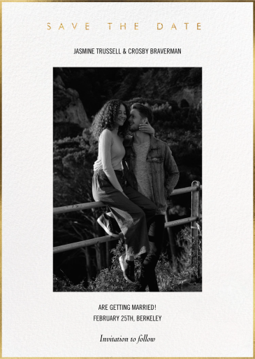 Best of All - Save the Date by Paperless Post