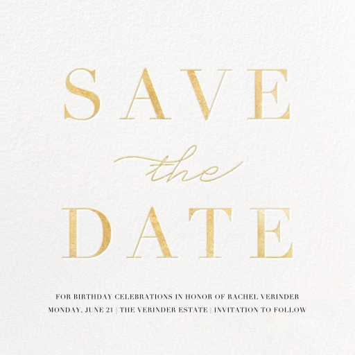 Remnant (Save The Date) - Save the Date by Paperless Post