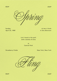 Kindly - Spring Party Invitation by Goods Gang