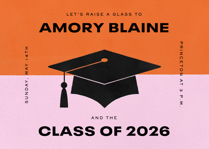 Bold Horizon - Graduation Party Invitation by Paperless Post