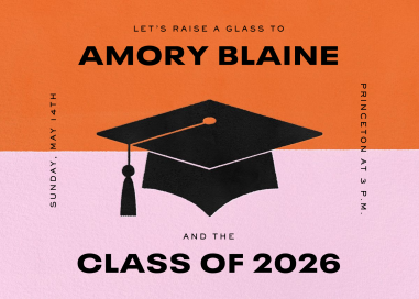 Bold Horizon - Graduation Party Invitation by Paperless Post