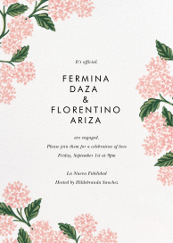 Hydrangea Frame - Engagement Party Invitation by Rifle Paper Co.